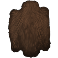 Small Rodent Pelt - Cinnamon