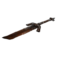 Old Rusty Broken Sword